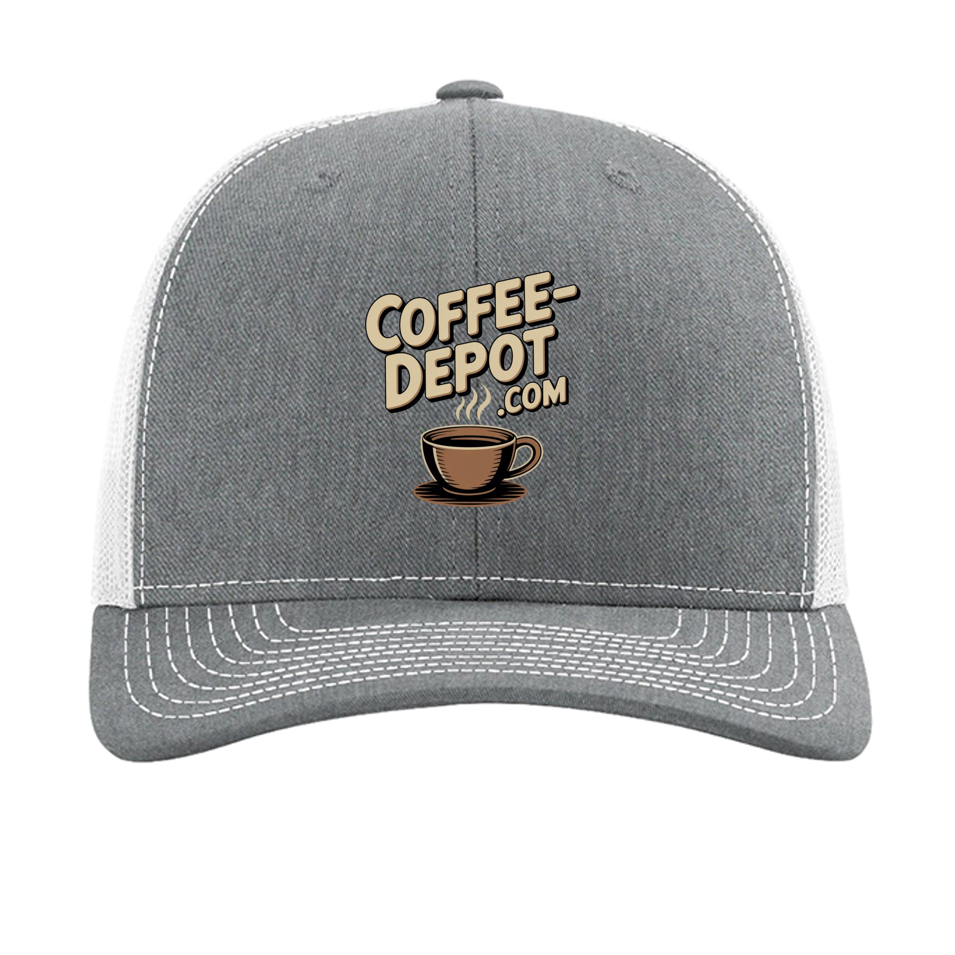 Heather Grey/ White - 112 - FRONT