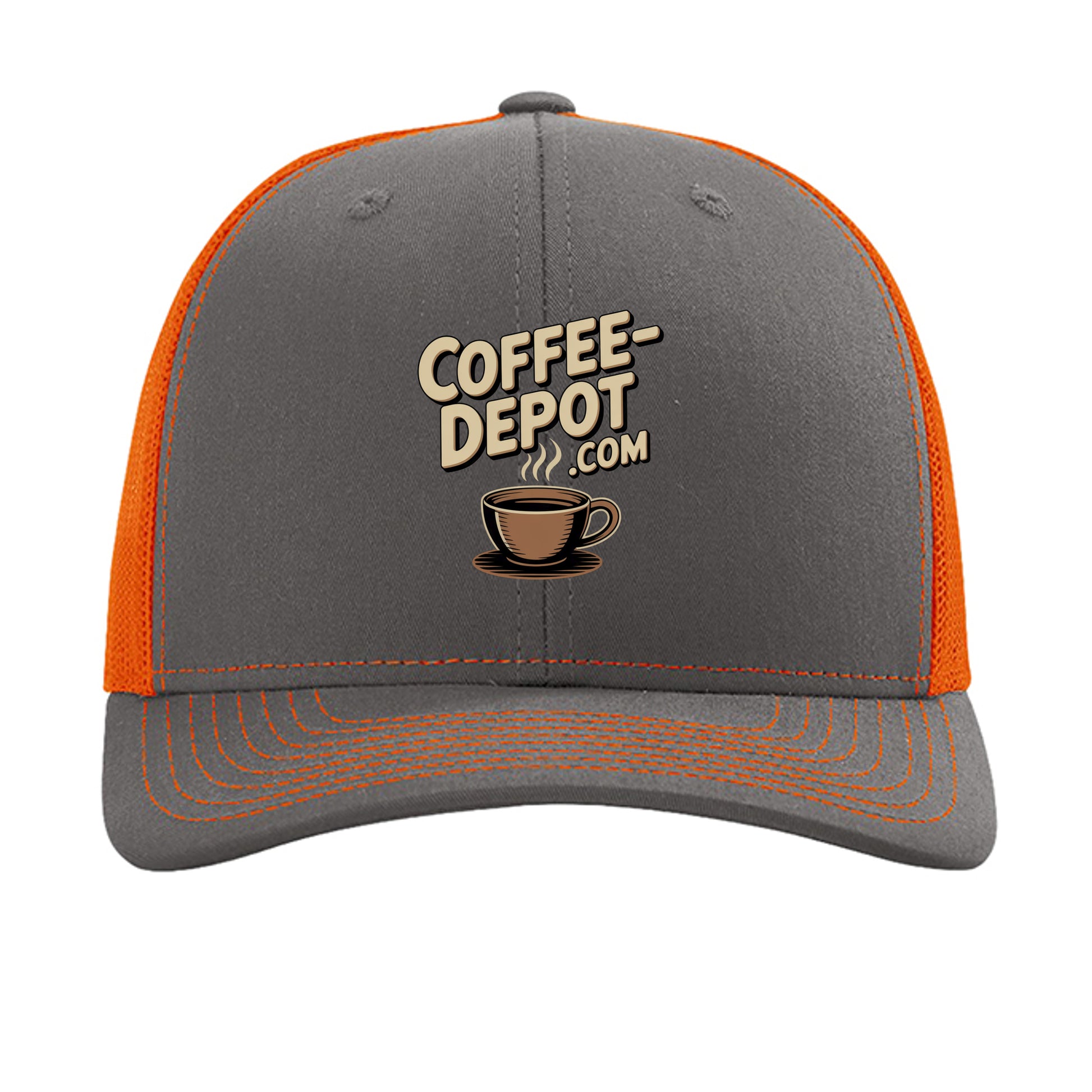 Charcoal/ Orange - 112 - FRONT
